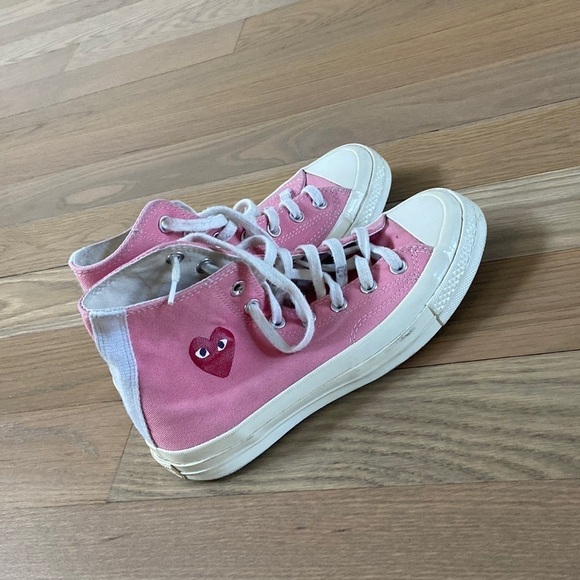 Converse x Comme Des Garcons Chuck 70 Hi Sneakers - Picture 2 of 8